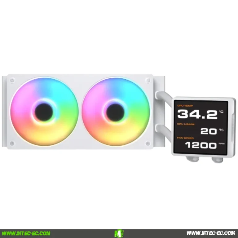 Cougar Poseidon Vistek Pro ARGB 240mm Pantalla LCD Wh