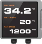 Cougar Poseidon Vistek Pro ARGB 240mm Pantalla LCD