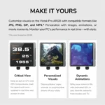 Cougar Poseidon Vistek Pro ARGB 360 Pantalla LCD Wh