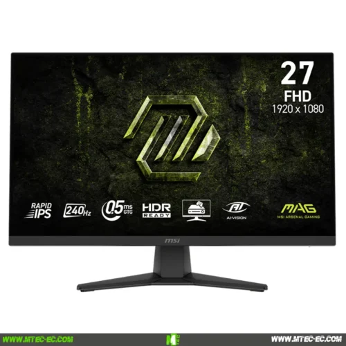 Msi Mag 272F X24 Monitor 27" IPS Full HD 240Hz 0.5ms