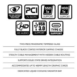 Armaggeddon Aquaron Xtreme X10 10 Fans ARGB