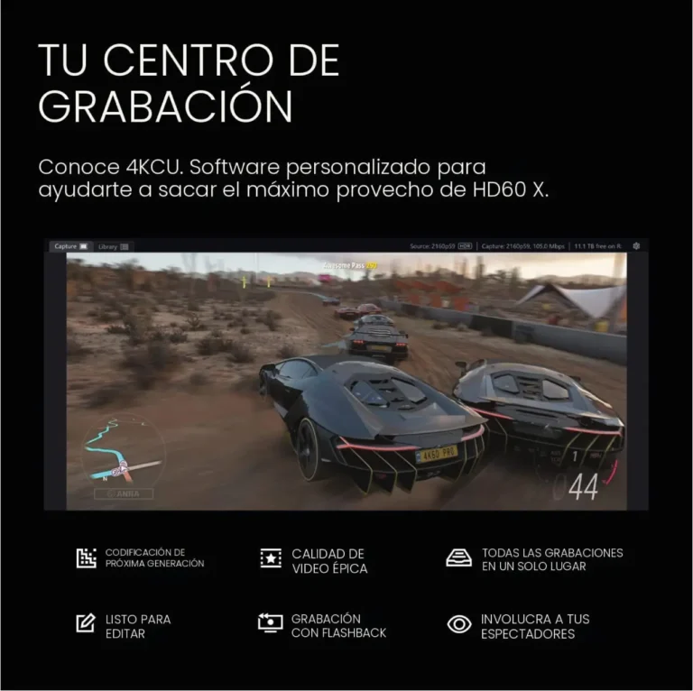 Elgato HD60X Captura 4K30 HDR