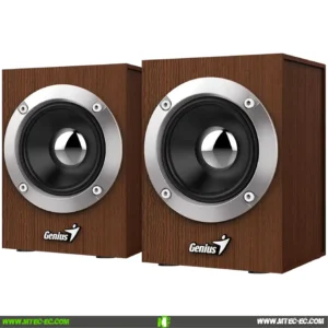 Genius SP-HF280 Parlantes Madera 6W USB | MTEC genius-sp-hf280-parlantes-madera-usb-6w-ecuador