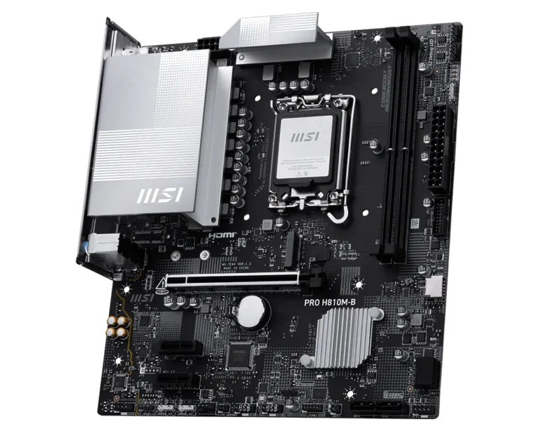 Mtec-Msi-pro-h810m-b-motherboard-intel-lga1851-2 | MTEC MSI Pro H810M-B Mainboard DDR5 Intel LGA1851