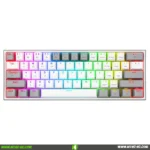 Redragon FIZZ PRO K616 RGB Teclado Wireless Blanco