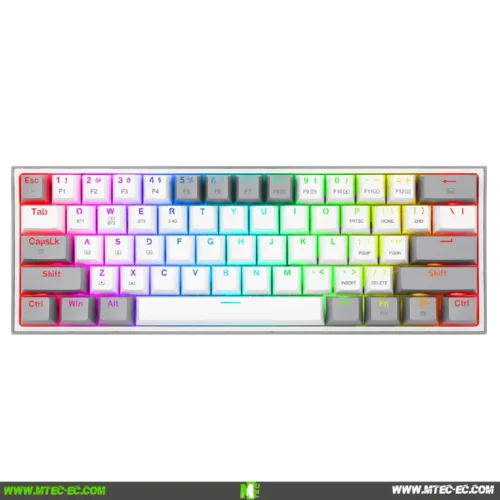 Redragon FIZZ PRO K616 RGB Teclado Wireless Blanco