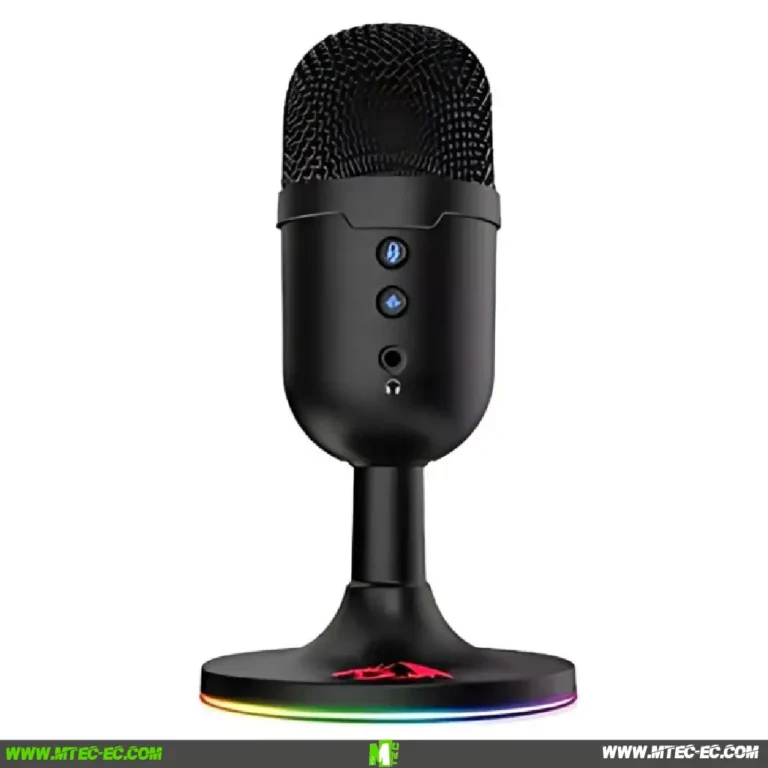 Redragon GM303 Pulsar RGB Micrófono USB
