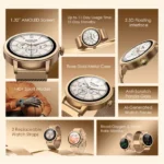 Oraimo OSW-831N Rose Gold AMOLED 1.32¨