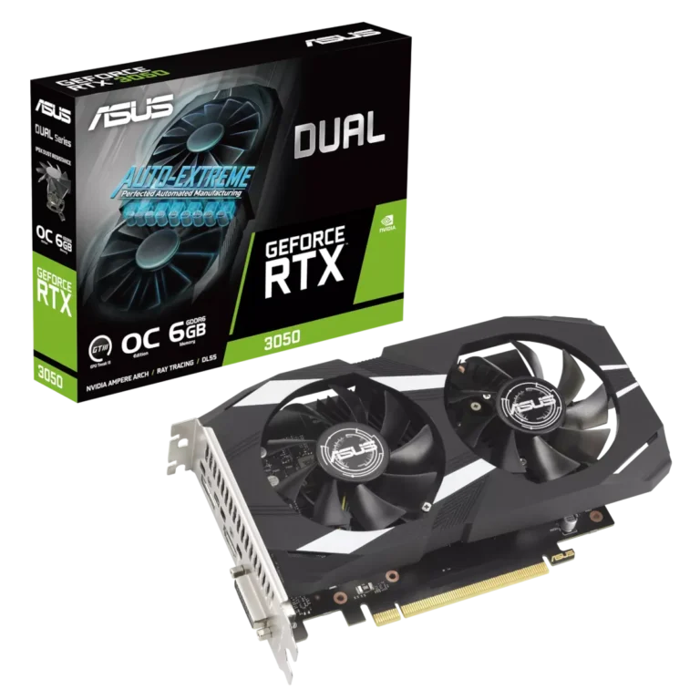 Asus Dual RTX 3050 OC Edition 6GB Tarjeta de Video