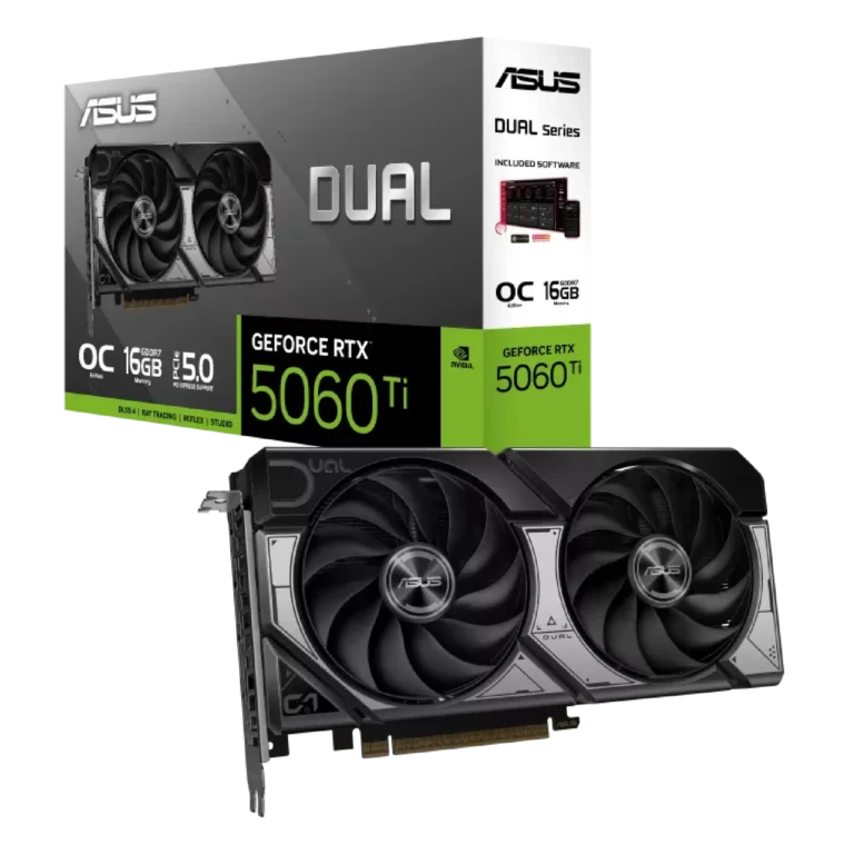 Asus Dual RTX 5060 Ti EVO 16GB Tarjeta de Video