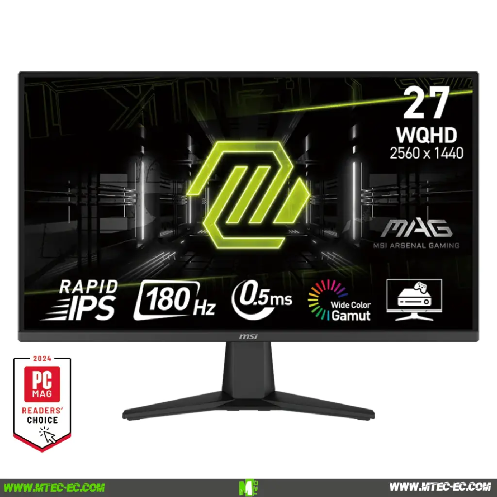 Mtec-Msi-mag-275qf-monitor-27-pulg-2k | MTEC Msi MAG 275QF Monitor 27" IPS 180Hz WQHD