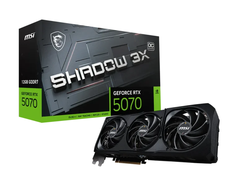 Msi RTX 5070 12g Shadow 3X OC Tarjeta de Video