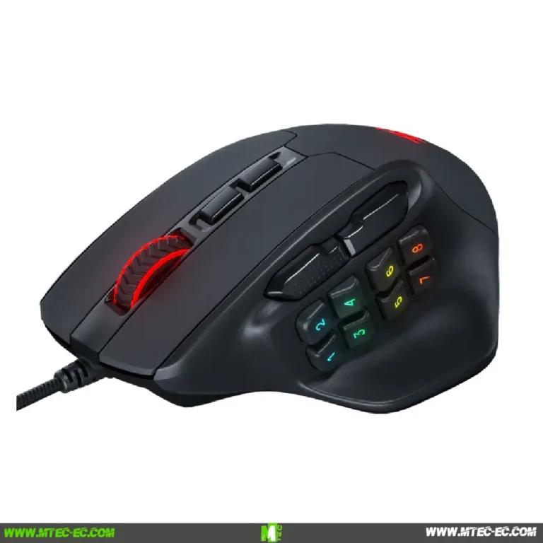 Redragon Aatrox M811 Rgb MMO Mouse 15 Botones