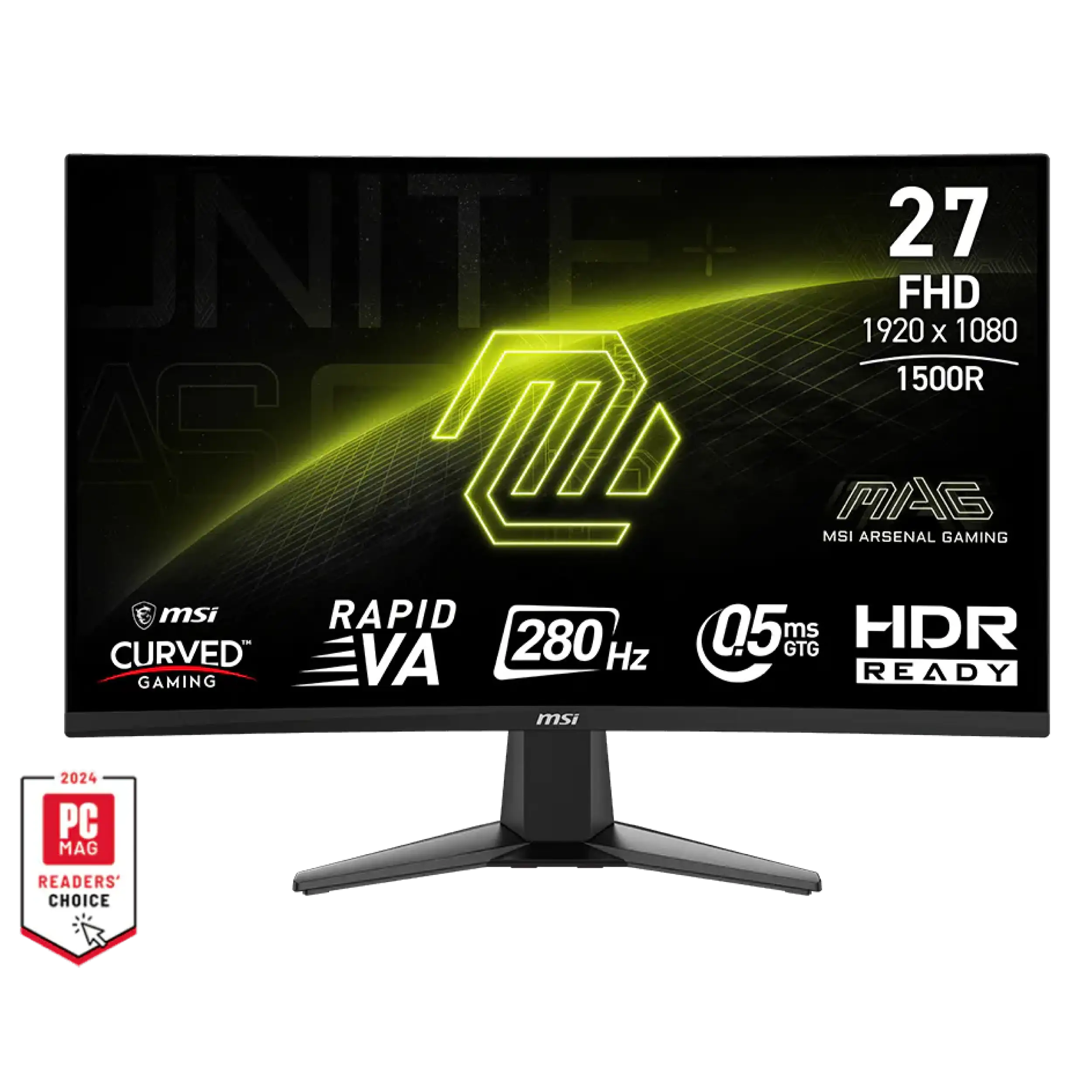 Mtec-msi-mag-276cxf-monitor-curvo-27-pulg-fhd | MTEC Msi MAG 276CXF Monitor Curvo 27" FHD 280Hz 0.5ms