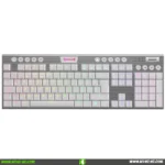 Redragon Horus K618 RGB White Teclado Mecánico 3 en 1