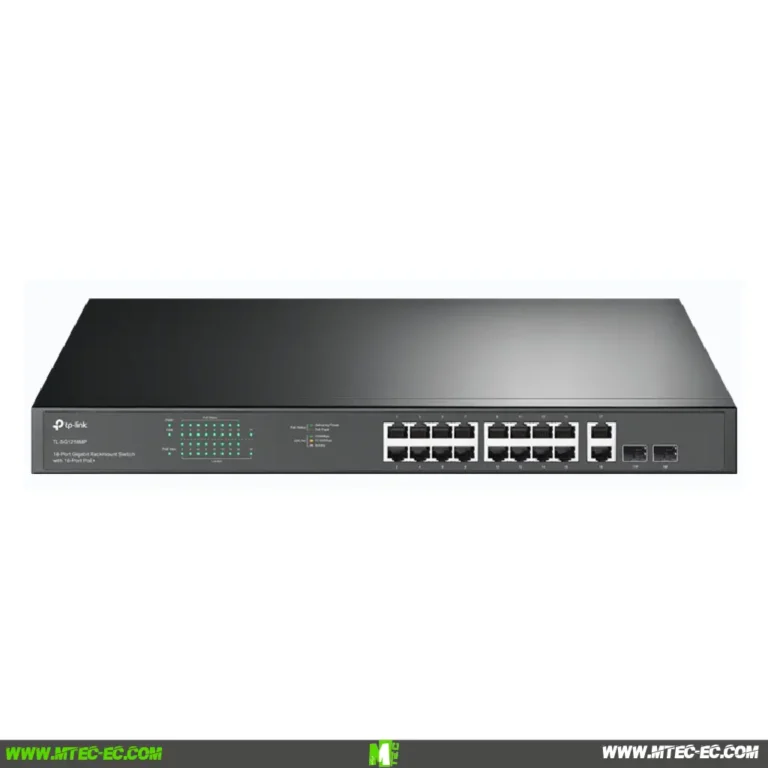 Tp-link TL-SG1218MP Switch 18 Puertos con 16 PoE+
