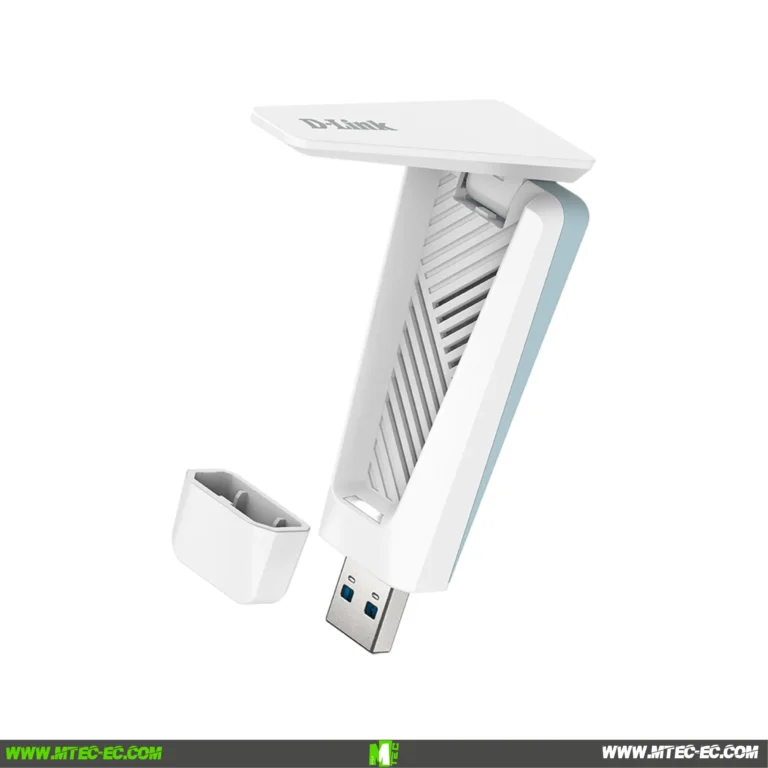 White USB flash drive with a textured grip and a removable cap, shown at an angle with branding visible on the top surface.