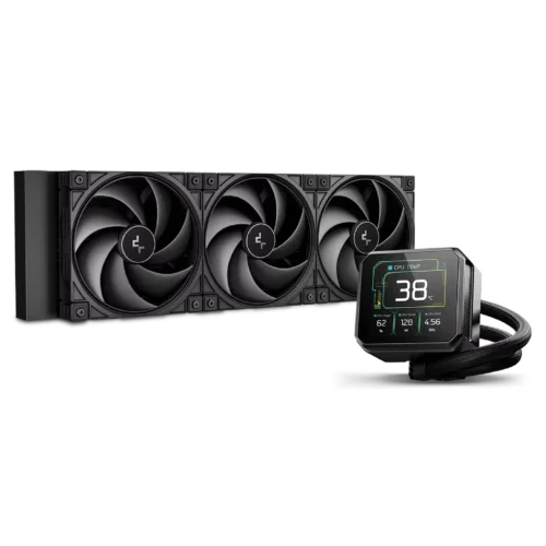 MTec-deepcool-spartacus-360-enfriamiento-liquido | MTEC DeepCool SPARTACUS 360 Pantalla Personalizable 360mm