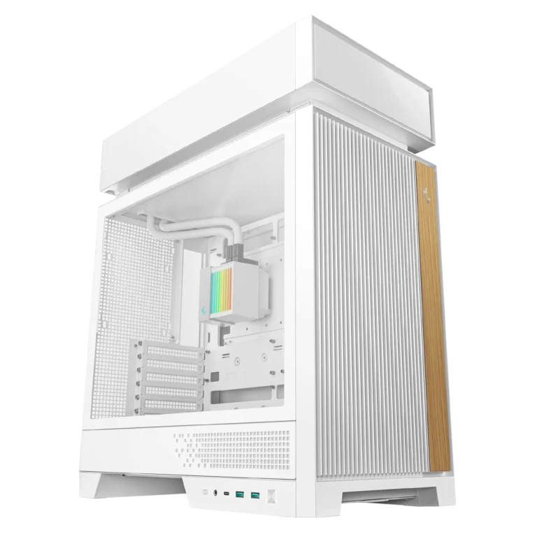 Mtec-Deepcool-cl6600-case-con-refrigeracion-liquida | MTEC DeepCool CL6600 Case con Refrigeración Líquida WH