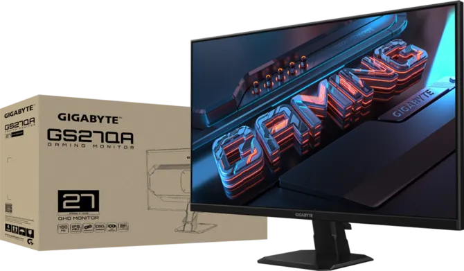 Gigabyte GS27QA Monitor 27" QHD SS IPS 180Hz 1ms