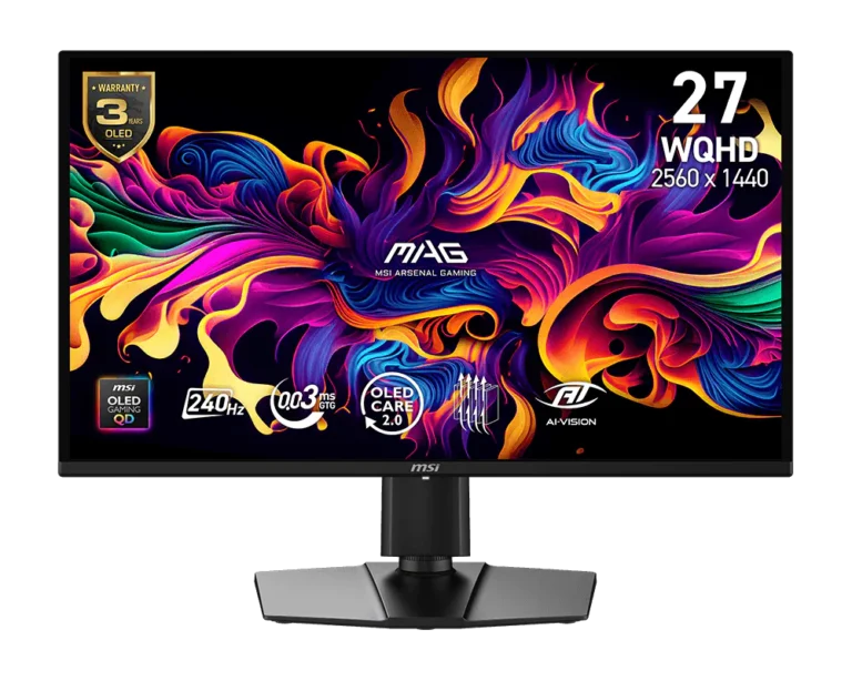 Msi MAG 274QP QD-OLED X24 26.5" Monitor Gamer 240Hz