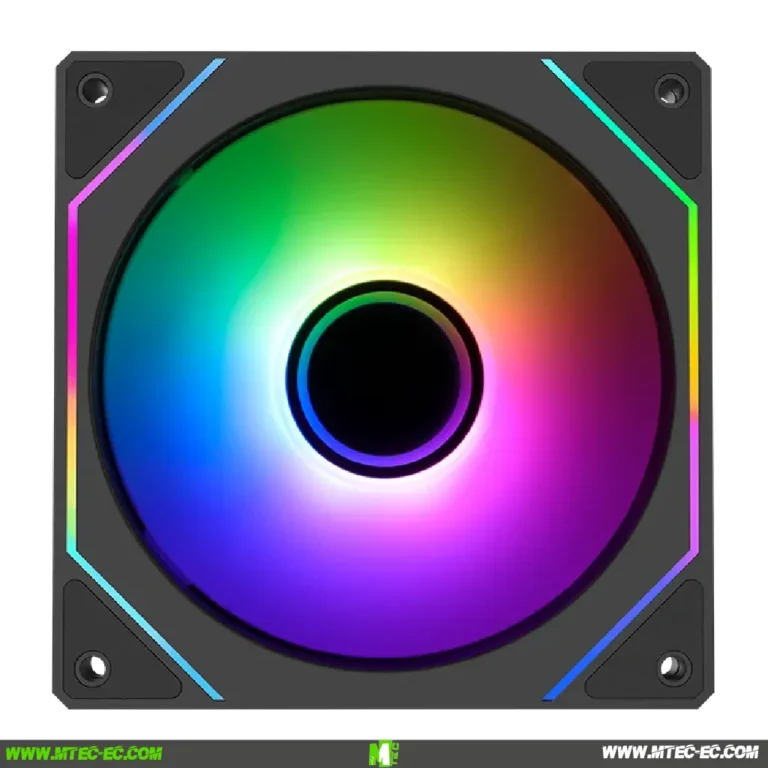 Segotep NR-12 Ventilador ARGB Espejo Infinito Negro