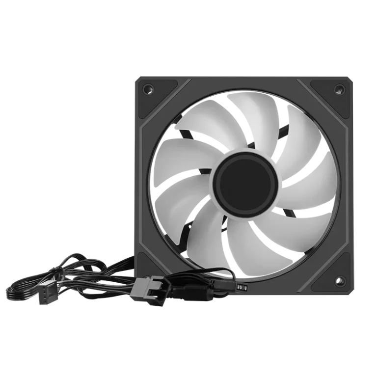 Segotep NR-12 Ventilador ARGB Espejo Infinito Negro