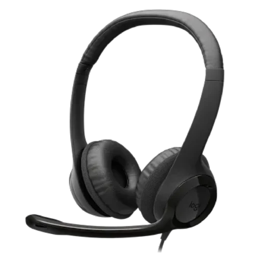 Logitech H390 USB-C Auriculares Con Micrófono y Control De Audio