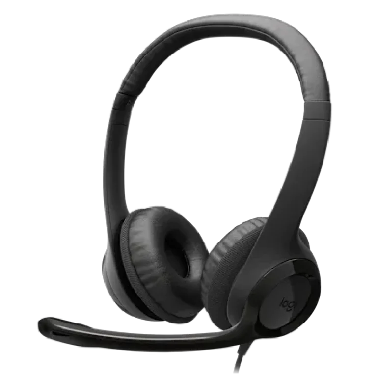 Logitech H390 USB-C Auriculares Con Micrófono y Control De Audio