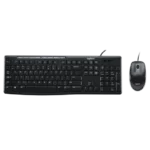 Logitech MK200 Combo Teclado y Mouse Alámbrico USB