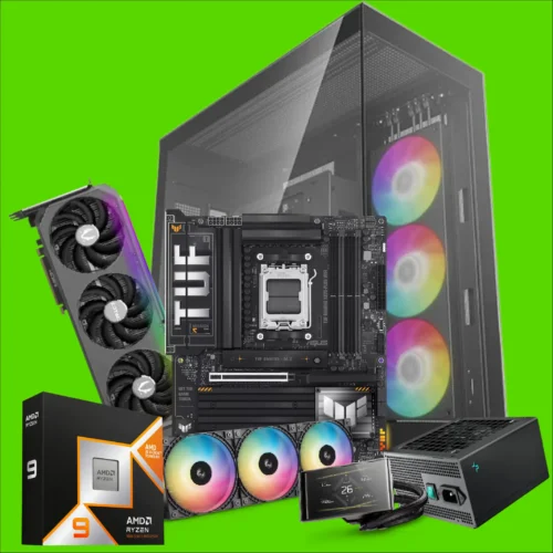 Mtec PC Gamer Imperial Gold II AMD Ryzen 9 32GB 2TB RTX 5080