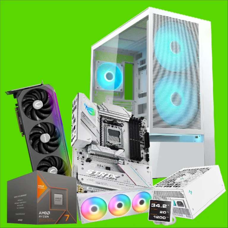 Mtec PC Rainbow Beast Gold Ryzen 7 9700X 32GB 1TB RTX 5080