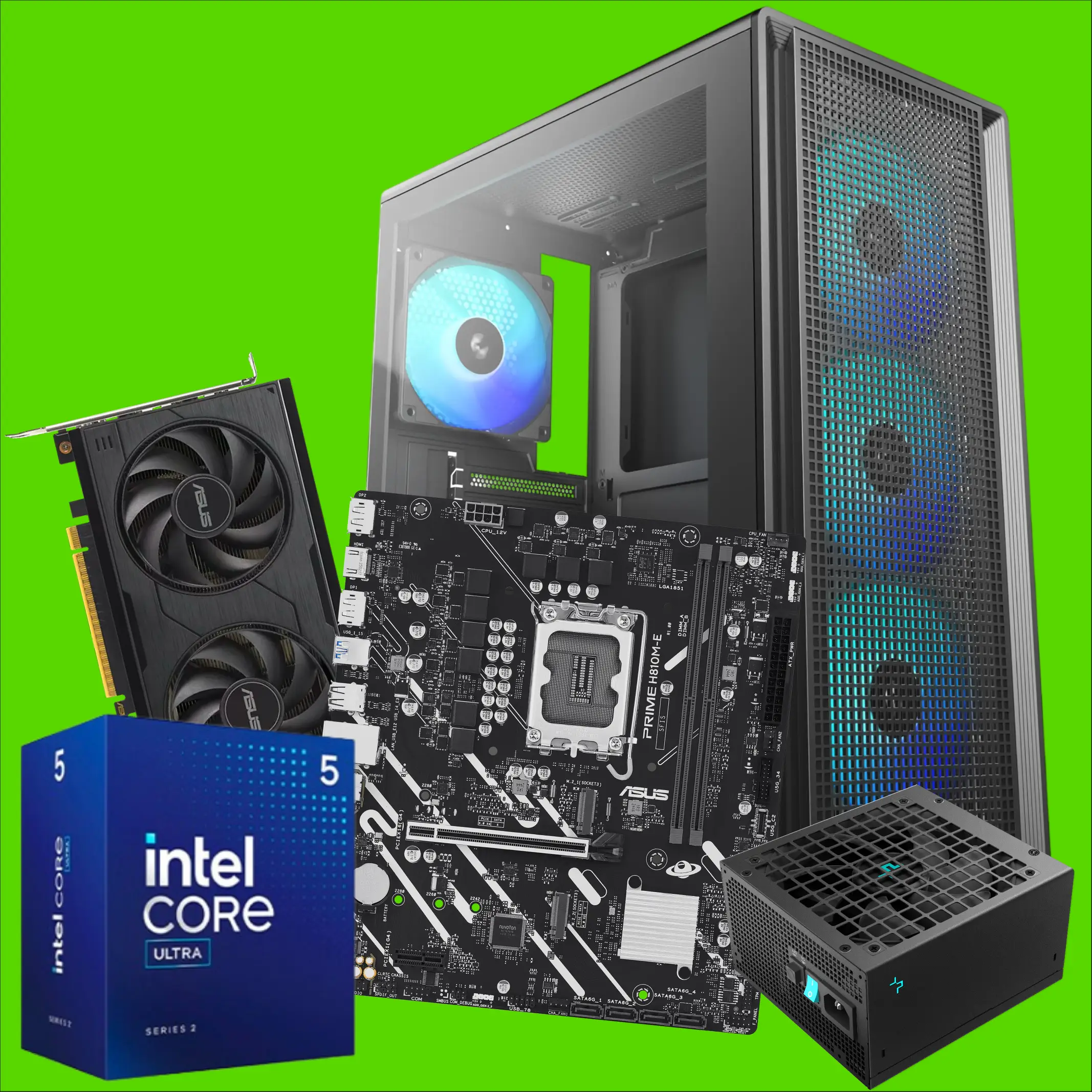 Mtec PC Wee Beast Lite Intel Ultra 5 16GB 500GB RTX 5050