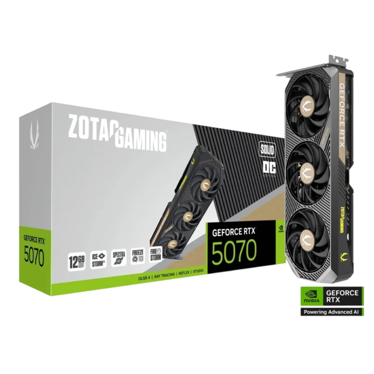 ZOTAC GAMING GeForce RTX 5070 SOLID OC ZT-B50700J-10P