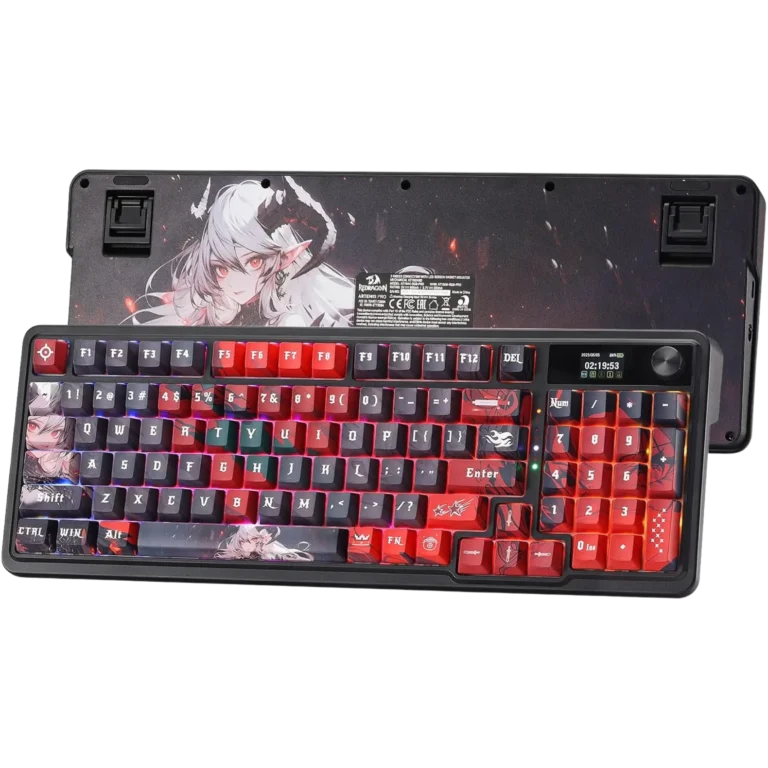 Redragon-Artemis-Pro-K719-3-Modos-Conexión-Pantalla Mecánico