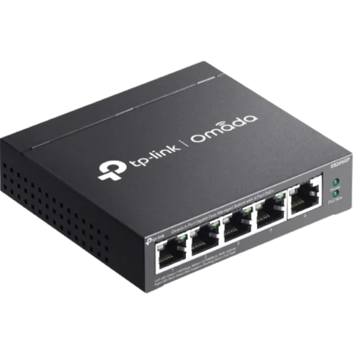 TP-LINK ES205GP SWITCH 5 PUERTOS GIGABIT 4 POE 65W ADMINISTRABLE | MTEC TP-LINK ES205GP SWITCH 5 PUERTOS GIGABIT 4 POE 65W ADMINISTRABLE