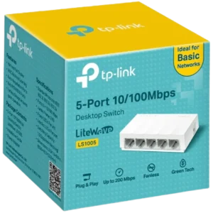 TP-LINK SWITCH LS1005 5 PUERTOS 10/100