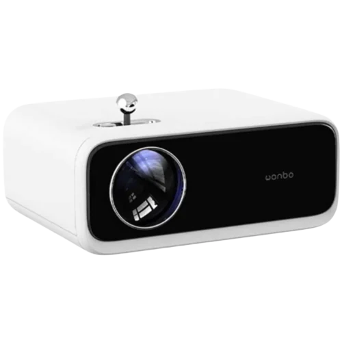 Wanbo, Proyector Portátil, Mini Proyector, 250 Lúmenes, HD, Smart TV, Cine en casa.