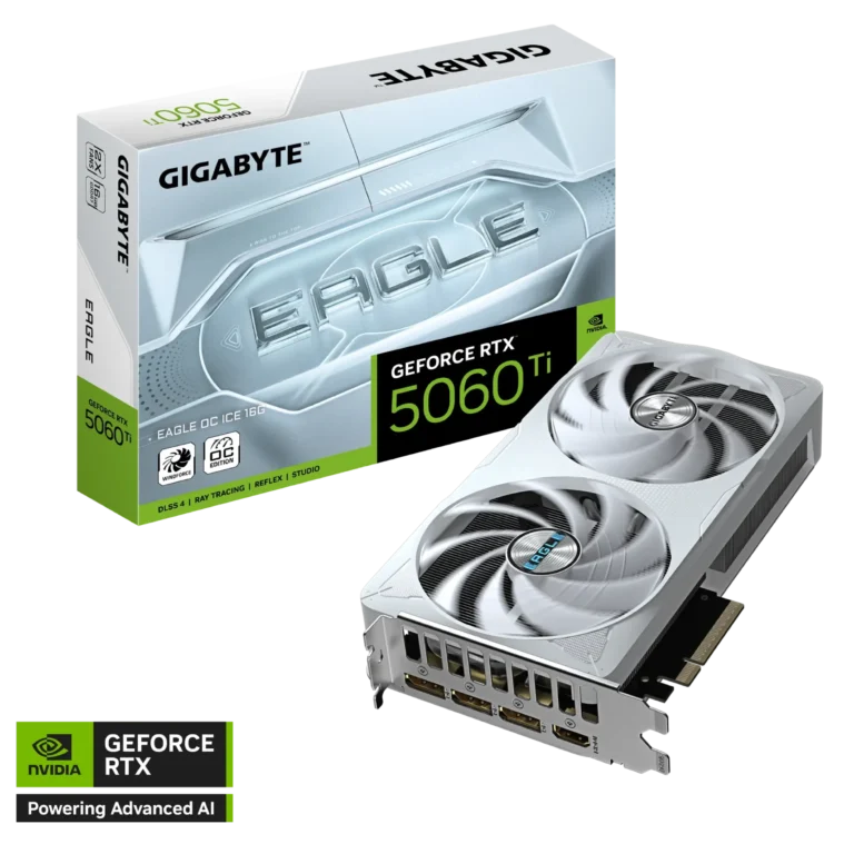 Gigabyte GeForce RTX 5060 Ti EAGLE OC ICE 16GB
