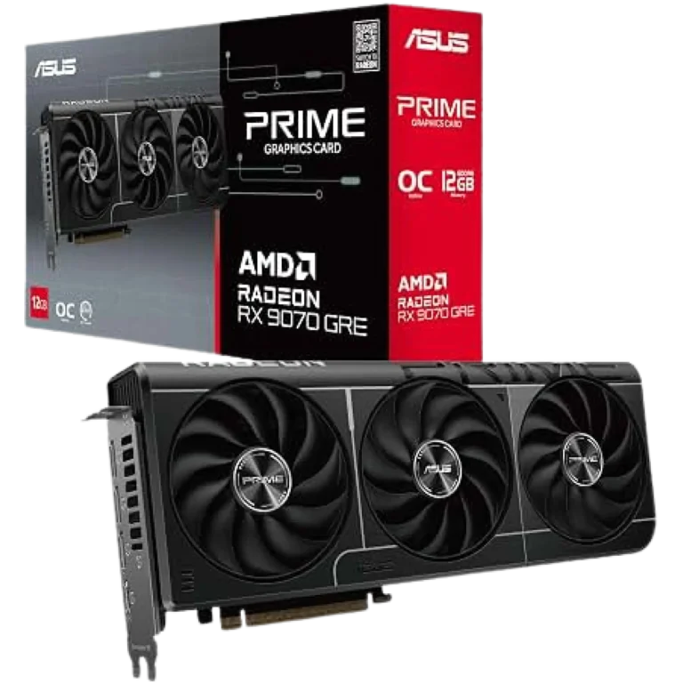 ASUS Prime Radeon RX 9070 GRE OC Edition 12GB GDDR6