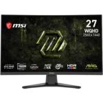 MSI MAG 275CQDF X24 27" Dual-Mode 2K 240Hz FHD 400Hz 0.5ms
