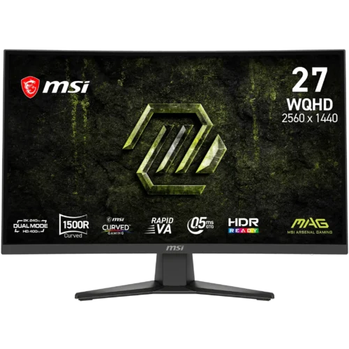 MSI MAG 275CQDF X24 27 Dual-Mode 2K 240Hz FHD 400Hz 05ms | MTEC MSI MAG 275CQDF X24 27" Dual-Mode 2K 240Hz FHD 400Hz 0.5ms