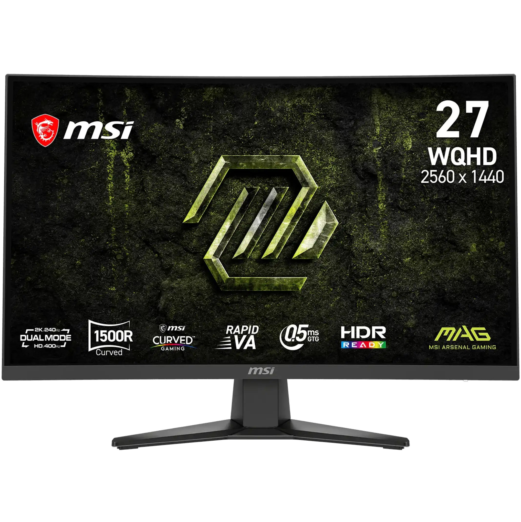 MSI MAG 275CQDF X24 27 Dual-Mode 2K 240Hz FHD 400Hz 05ms | MTEC MSI MAG 275CQDF X24 27" Dual-Mode 2K 240Hz FHD 400Hz 0.5ms
