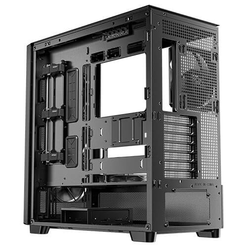 Antec Flux SE Mid Tower Case Acústico con 5 Fans
