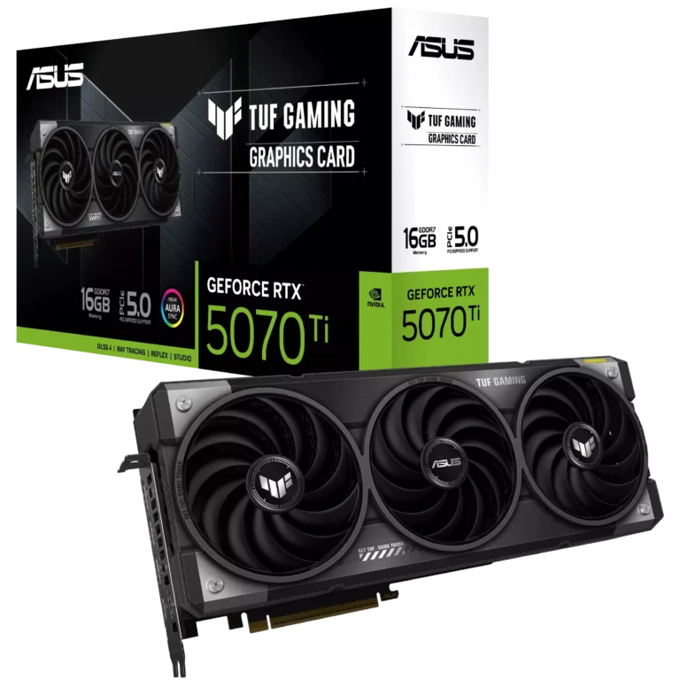 Asus TUF RTX 5070 Ti 16GB GDDR7 Tarjeta de Video