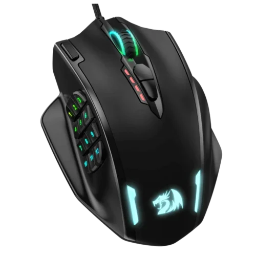 Redragon Impact M908 Mouse Gamer RGB 12.4K Dpi