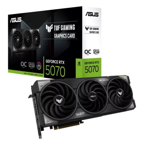 Asus TUF RTX 5070 OC 12GB GDDR7 Tarjeta de Video