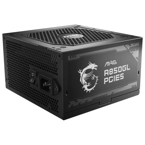 Mtec-msi-MAG-A850GL-PCIE5-fuente-de-poder-850w | MTEC MSI MAG A850GL PCIE5 Fuente de Poder 850W 80+ Gold