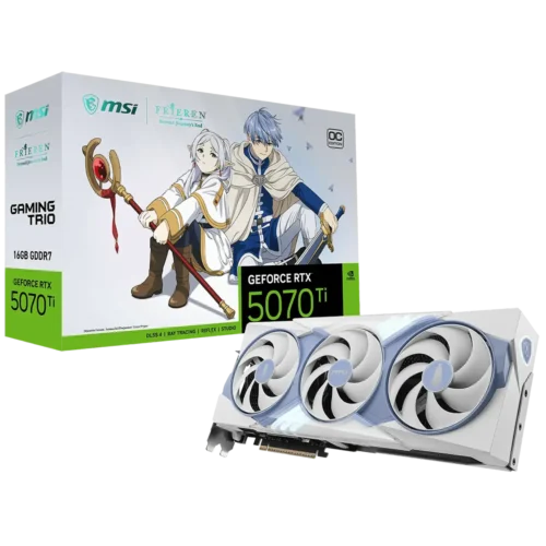 Mtec-msi-RTX-5070-Ti-16G-FRIEREN-EDITION-OC-tarjeta-de-video | MTEC MSI RTX 5070 Ti 16G Frieren Edition OC 16GB