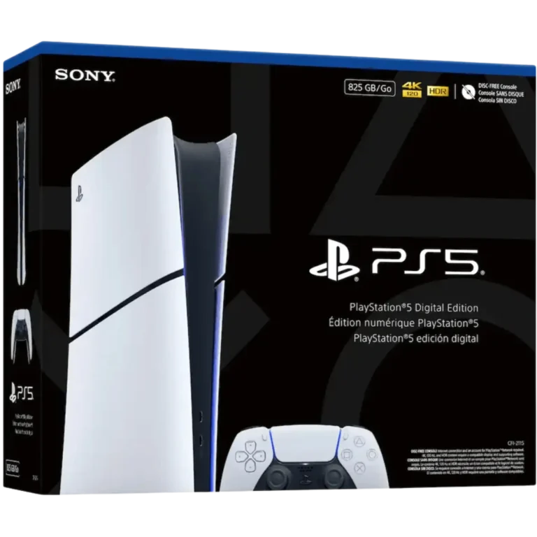 PlayStation 5 Slim Digital 825GB Blanca